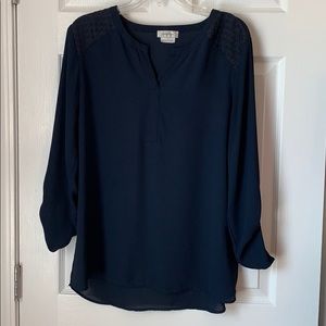 Navy Blouse